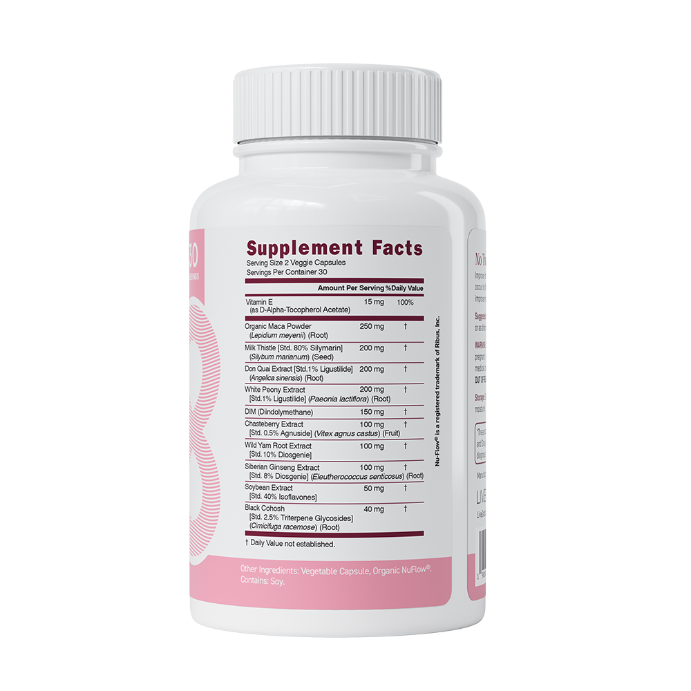 Hormonal Balance for Women supplement facts