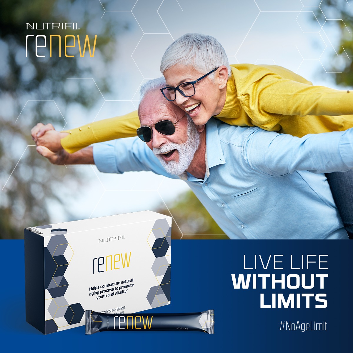 Renew - Live Life Without Limits - Anti-Aging