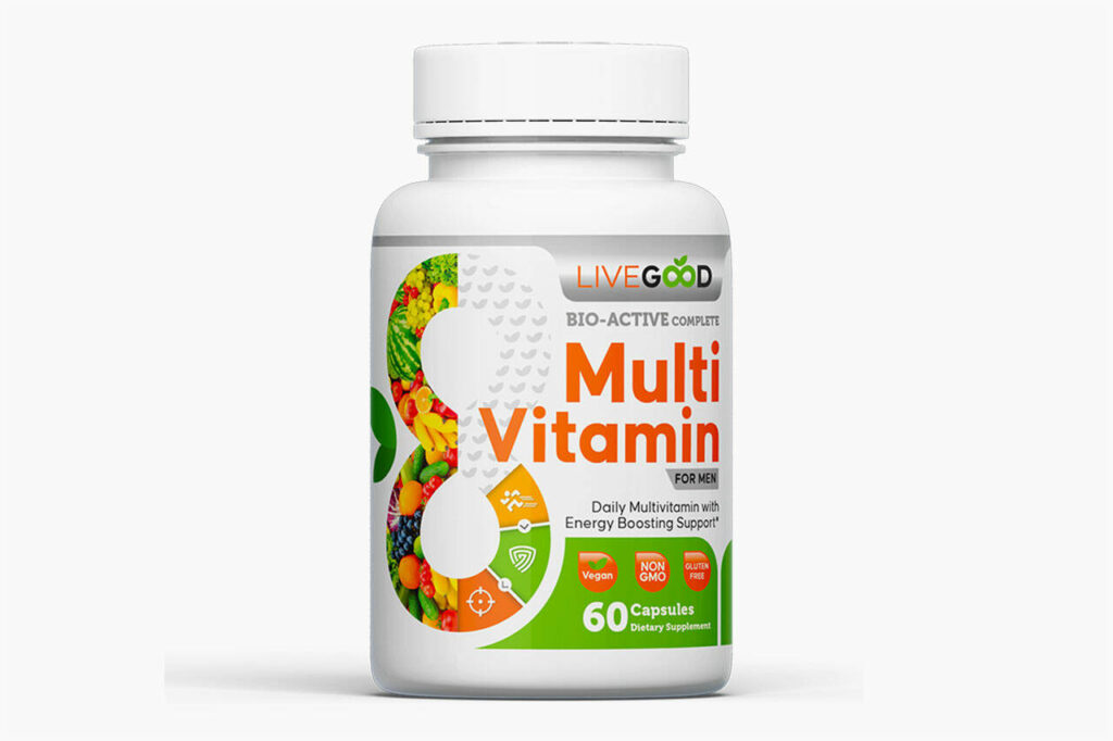 LiveGood Bio Active Complete Multi-Vitamin for Men & Women