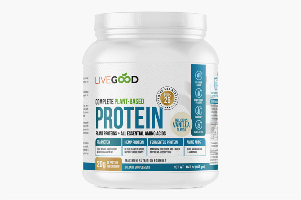 LiveGood Complete Plant-Based Protein