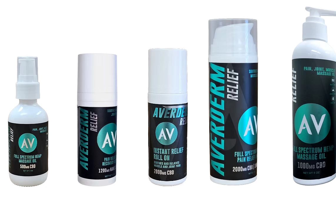 Averderm Pain Refief Products